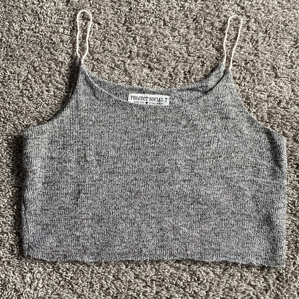 Project Social T Cropped Tank